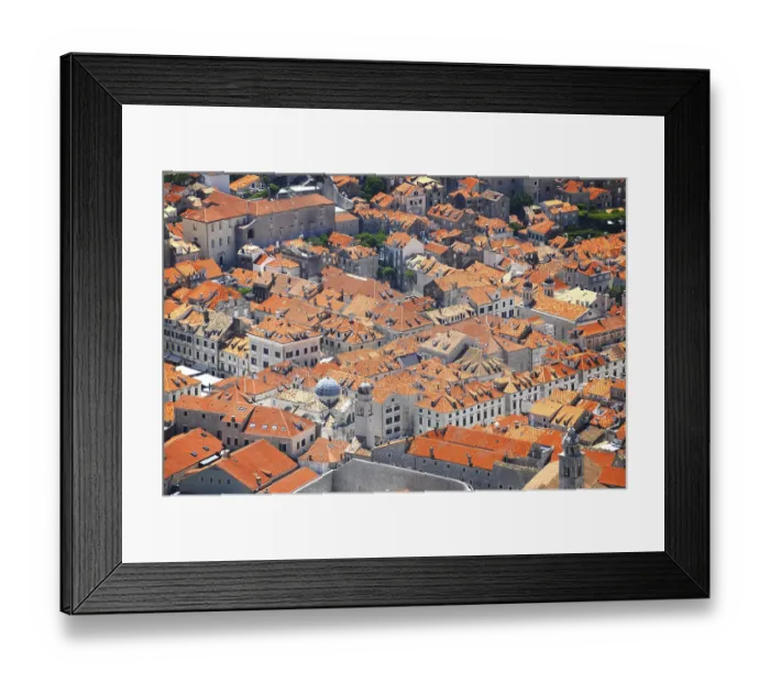 Framed Print : Architecture of Dubrovnik, Croatia Framed Print : Architecture of Dubrovnik, Croatia