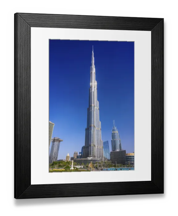 Framed Print : DUBAI, UNITED ARAB EMIRATES - FEB 7