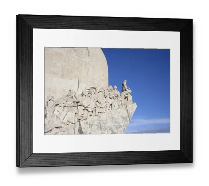 Framed Print : Western side of the Monument to the Discoveries (Padrao dos Descobrimentos)