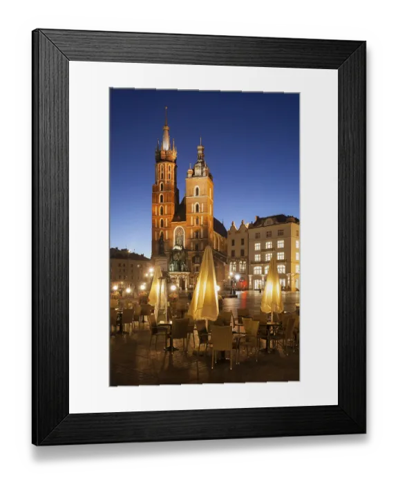 Framed Print : City break in Old Town of Krakow