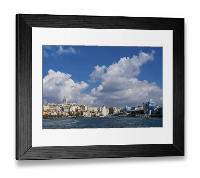 Framed Print : View of Istanbul