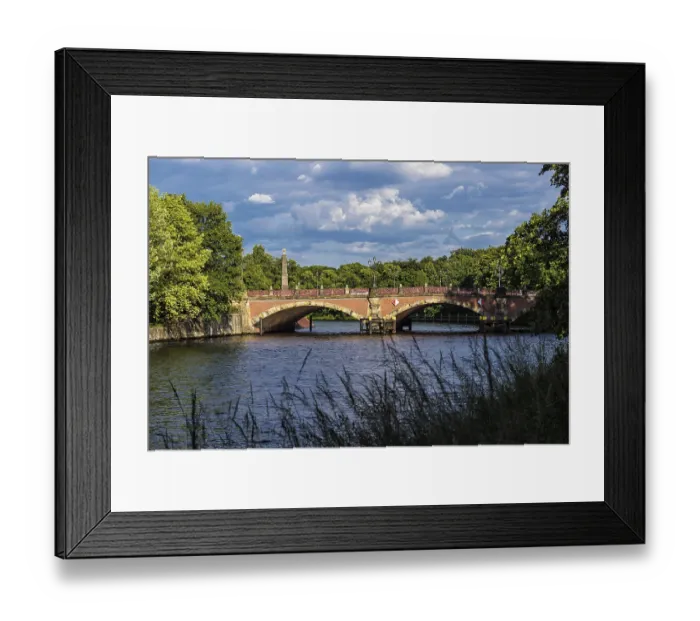 Framed Print : The Luther Bridge in Berlin Framed Print : The Luther Bridge in Berlin