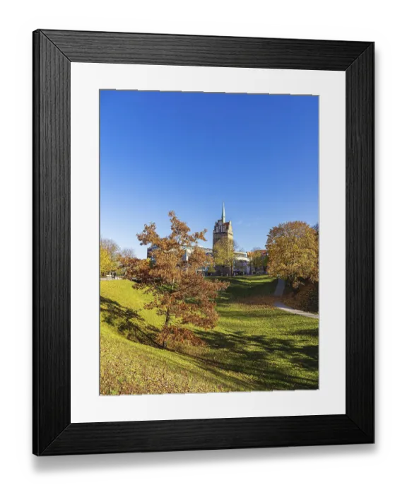 Framed Print : View of the Kropeliner Tor in the Hanseatic city of Rostock in autumn View of the Kr Framed Print : View of the Kropeliner Tor in the Hanseatic city of Rostock in autumn View of the Kr