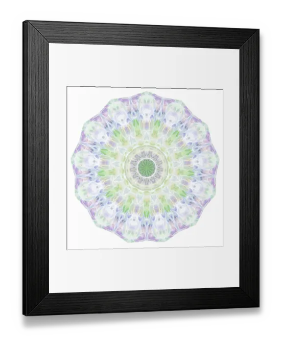 Framed Print : Mandala