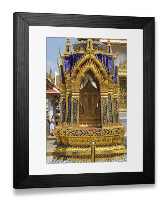 Framed Print : Bai Sema is a boundary stone in the Wat Phra Kaew