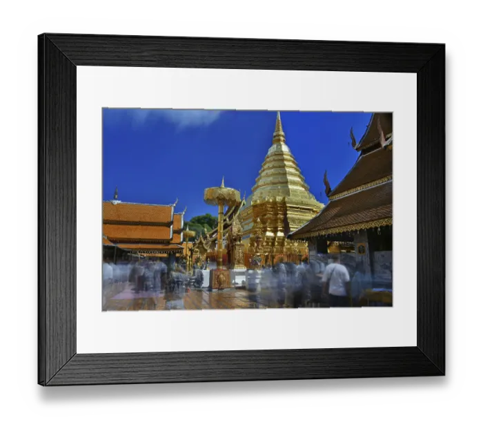 Framed Print : Wat Phra That Doi Suthep, a Buddhist temple in Chiang Mai Province Framed Print : Wat Phra That Doi Suthep, a Buddhist temple in Chiang Mai Province