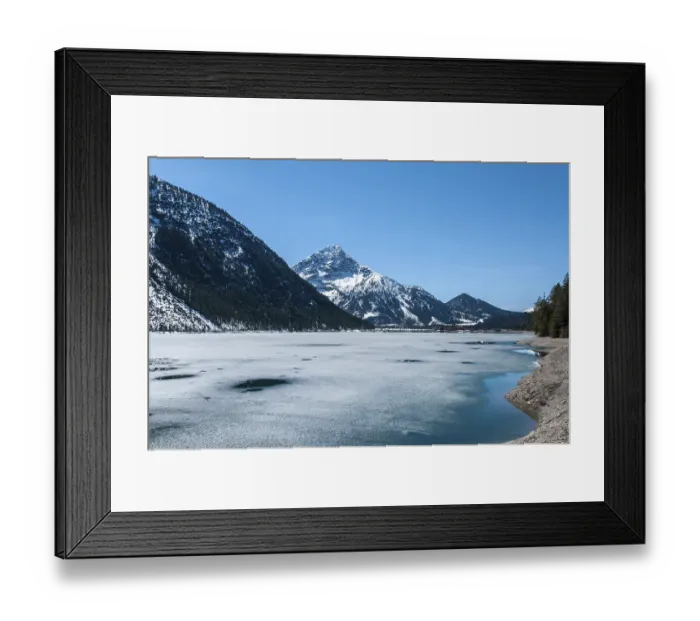 Framed Print : Heiterwanger See, Heiterwang, Tyrol, Austria Framed Print : Heiterwanger See, Heiterwang, Tyrol, Austria