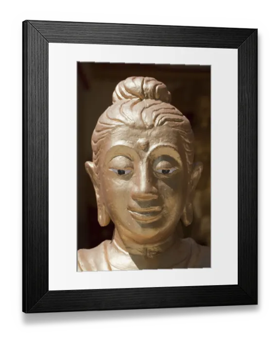 Framed Print : Buddha statue in the Big Buddha temple