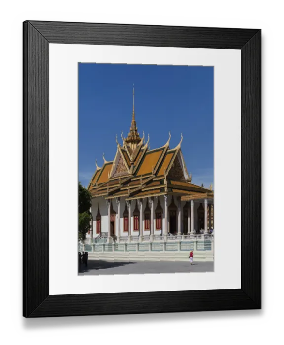 Framed Print : Silver Pagoda, Wat Preah Keo Morakot Framed Print : Silver Pagoda, Wat Preah Keo Morakot