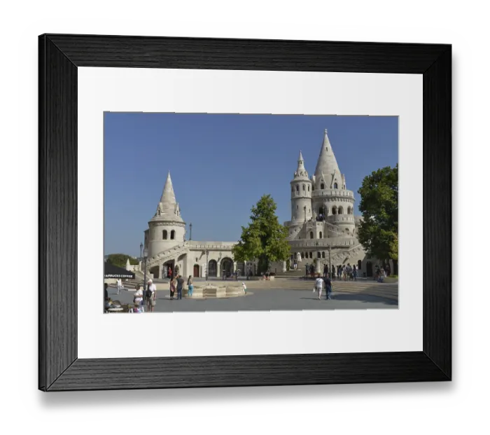 Framed Print : Fisherman's Bastion, Castle Hill Framed Print : Fisherman's Bastion, Castle Hill