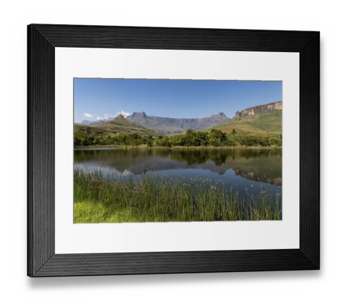 Framed Print : Amphitheatre, Drakensberg, Thendele