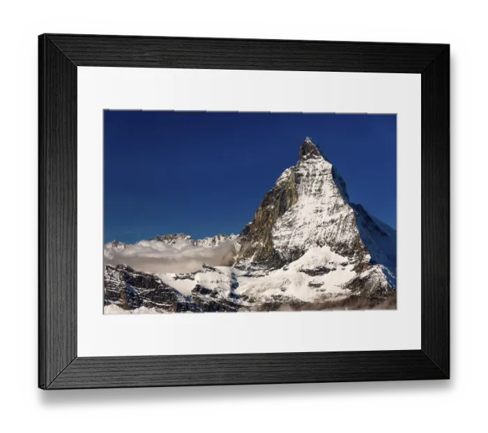 Framed Print : Zermatt. Matterhorn. Switzerland