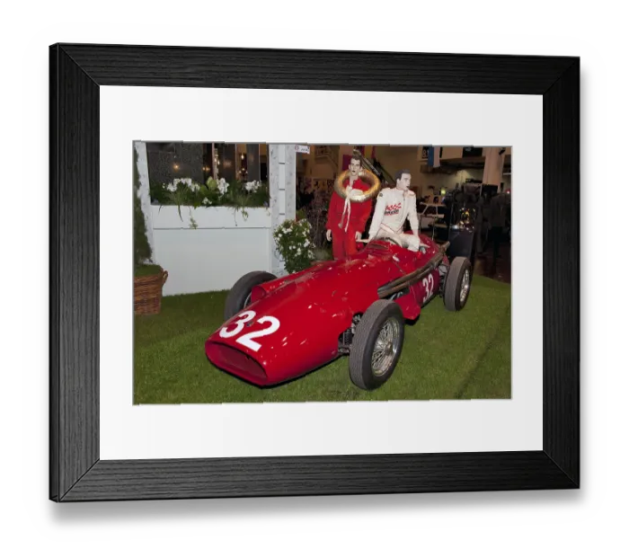 Framed Print : Maserati 250 F, winner Grand Prix Monaco 1957