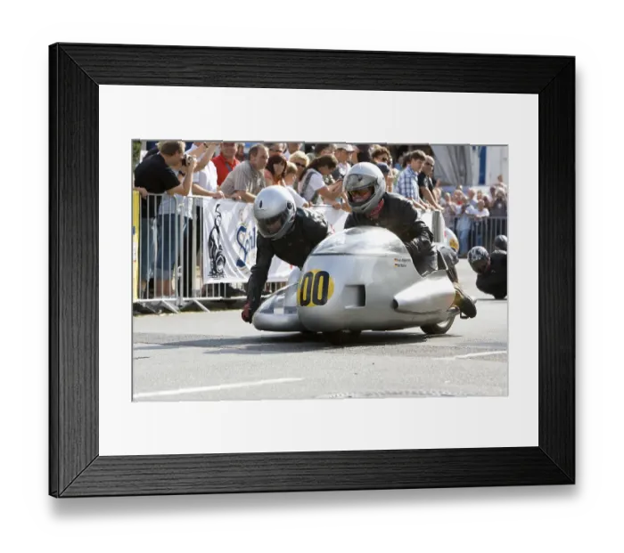 Framed Print : Historical and legendary Dieburger Dreiecksrennen race