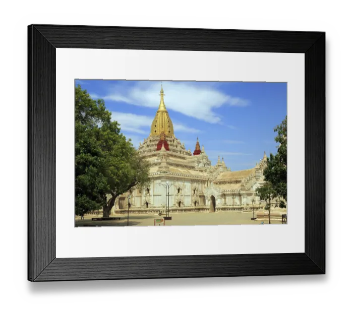 Framed Print : Ananda Temple in Bagan
