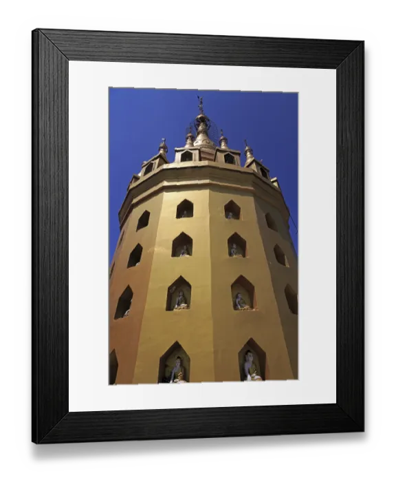 Framed Print : Popa Taung Kalat