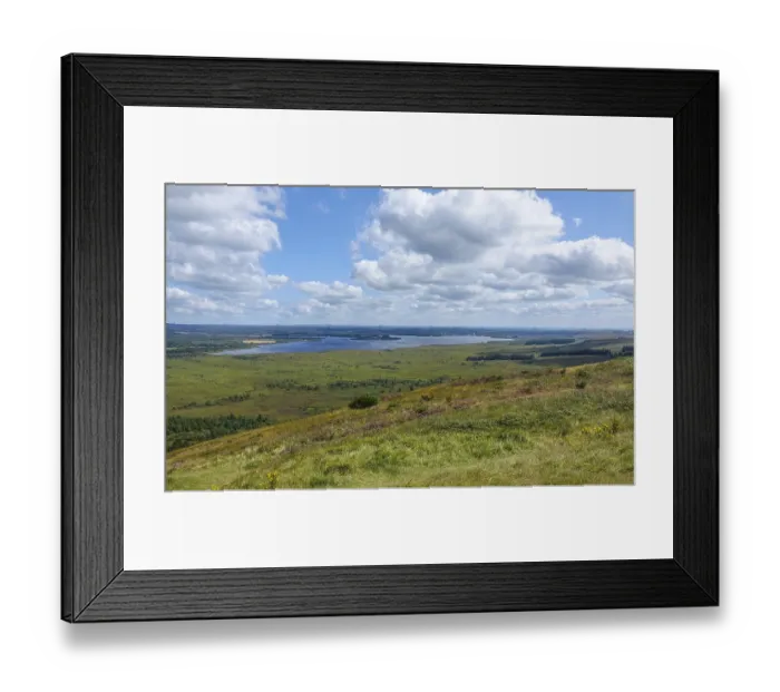 Framed Print : View from Mont Saint-Michel de Brasparts Framed Print : View from Mont Saint-Michel de Brasparts