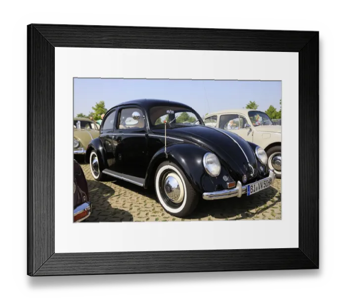 Framed Print : Volkswagen VW Beetle 1100 Type 1 Framed Print : Volkswagen VW Beetle 1100 Type 1
