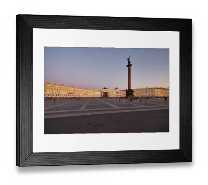 Framed Print : St. Petersburg Russia. The General Staff Building - Hermitage Museum
