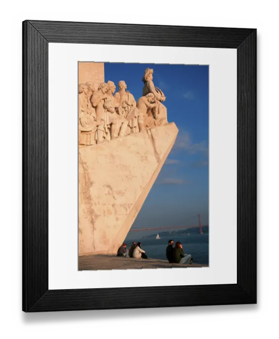 Framed Print : Monument to the Discoveries on the Tagus Framed Print : Monument to the Discoveries on the Tagus