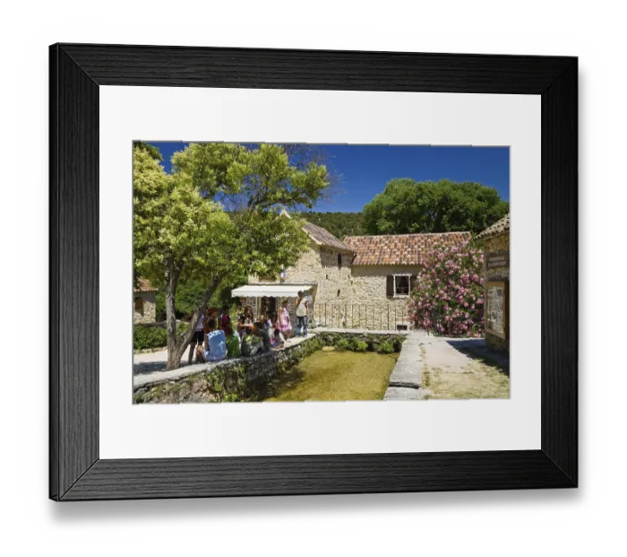 Framed Print : Souvenir Shop, Ethnic Museum, Krka National Park