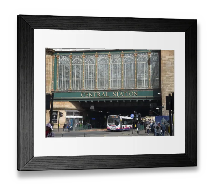 Framed Print : Central Station, Glasgow, Scotland, United Kingdom Framed Print : Central Station, Glasgow, Scotland, United Kingdom