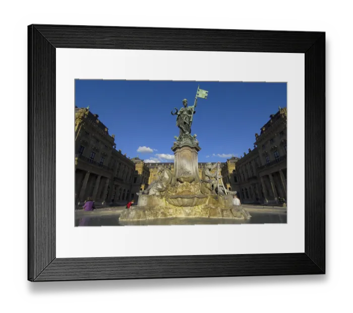 Framed Print : Wurzburg, Wurzburg, Residenz