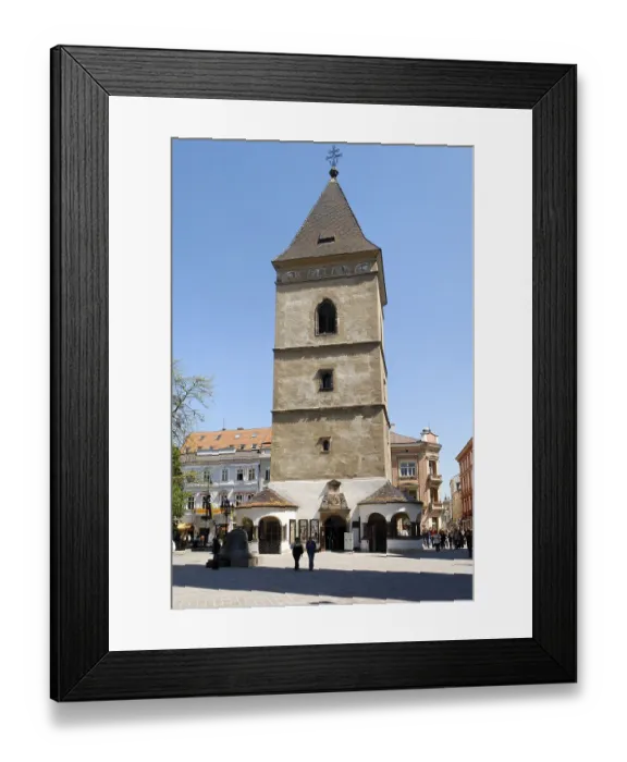 Framed Print : Historic old town of Kosice, Slovakia