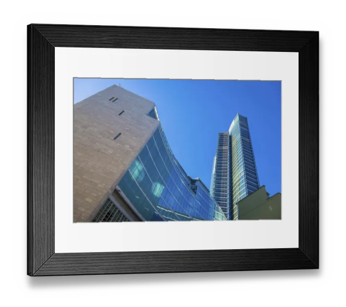 Framed Print : MILAN, ITALY - CIRCA SEPTEMBER 2020: located in Milan downtown