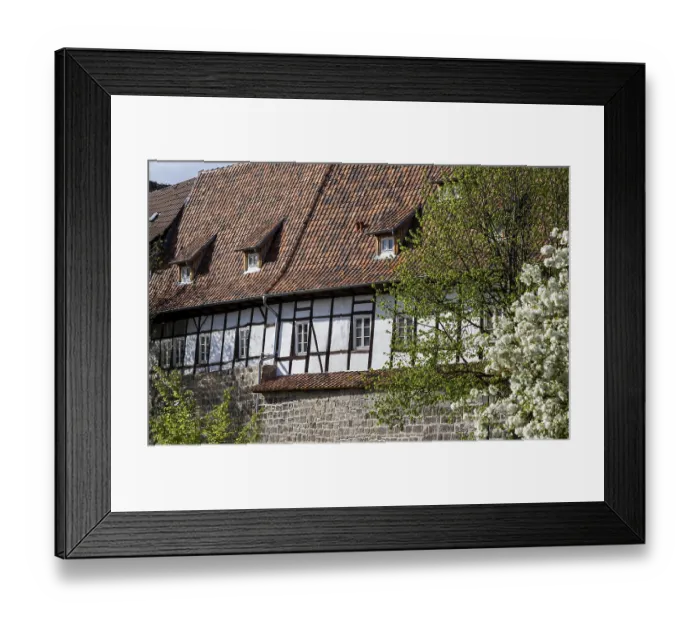 Framed Print : Quedlinburg Old Town Framed Print : Quedlinburg Old Town