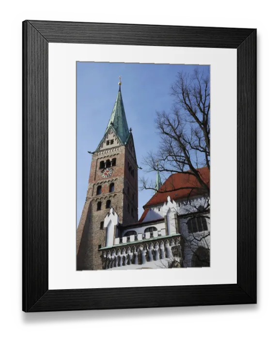 Framed Print : Cathedral of Augsburg (Germany) (Bavaria) Framed Print : Cathedral of Augsburg (Germany) (Bavaria)