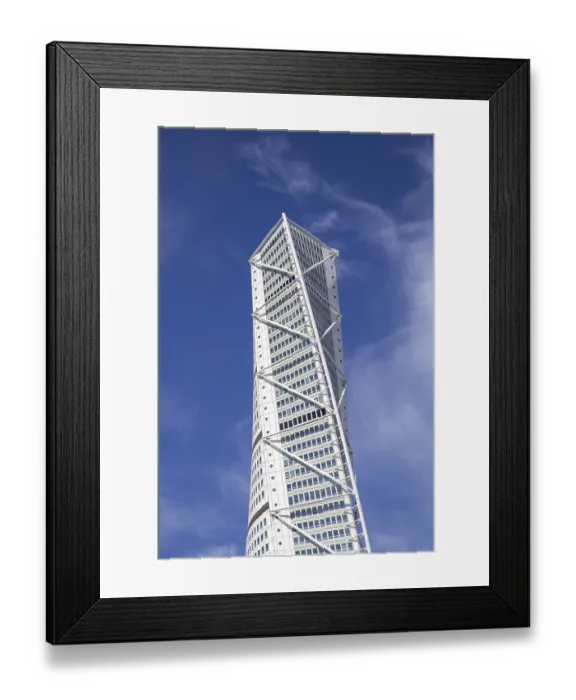 Framed Print : Malmo, Sweden, April 20