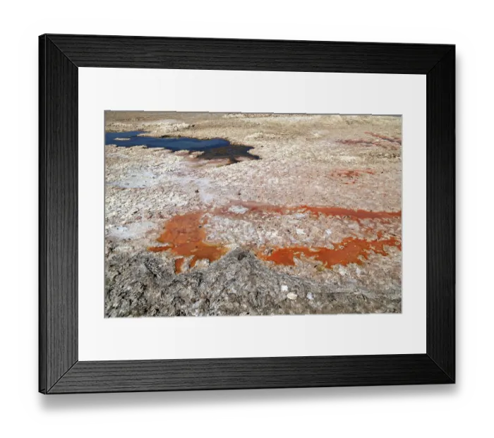Framed Print : The Laguna Chaxa in Chile Framed Print : The Laguna Chaxa in Chile
