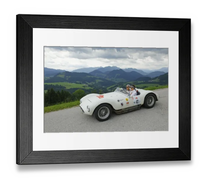 Framed Print : Ennstal Classic 2025 classic car rally