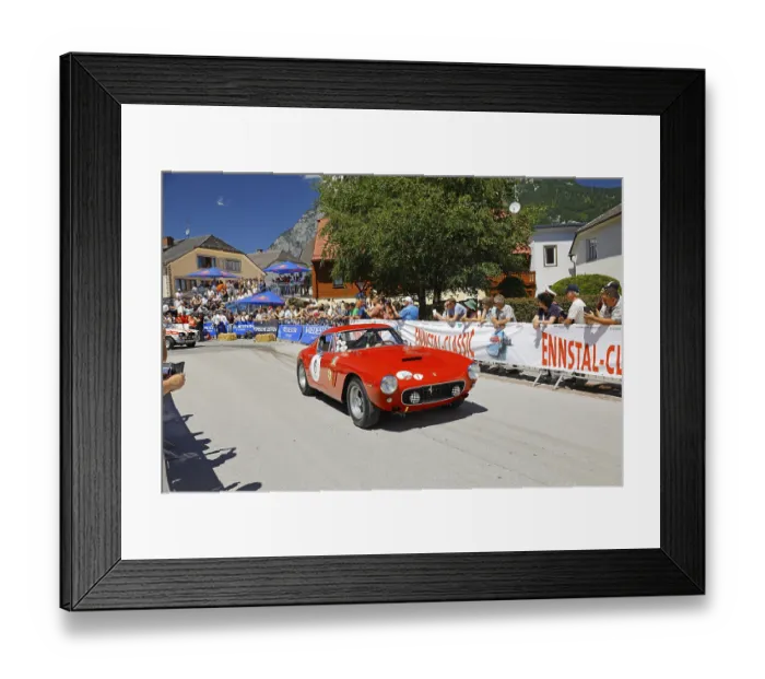 Framed Print : Ennstal Classic 2025 classic car rally