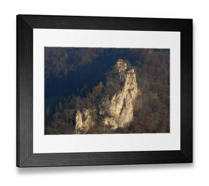 Framed Print : A scenery in the danube valley - Baden Wuerttemberg