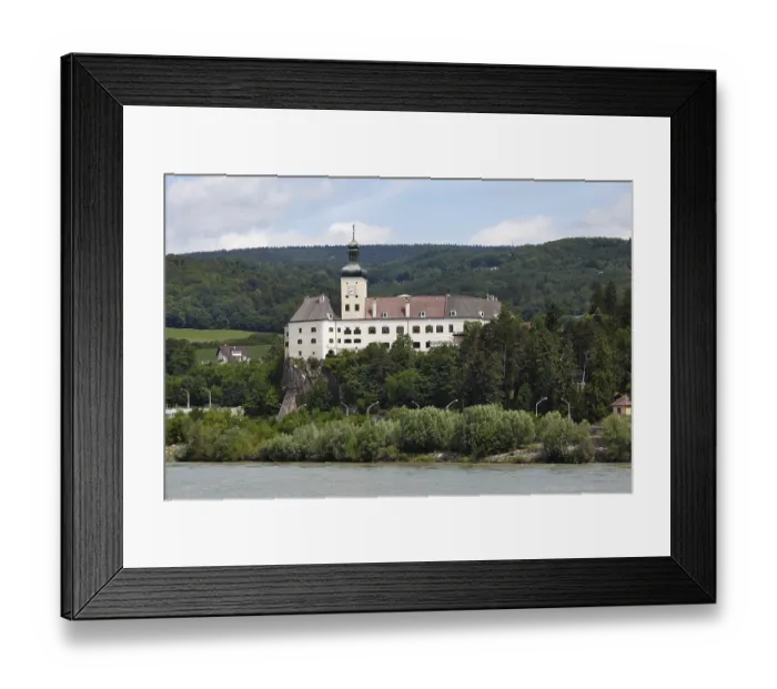 Framed Print : Schloss Persenbeug castle on the Danube