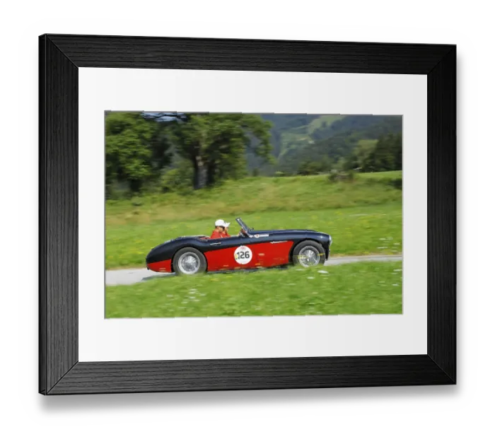 Framed Print : Vintage car rally Ennstal Classic 2022 Framed Print : Vintage car rally Ennstal Classic 2022