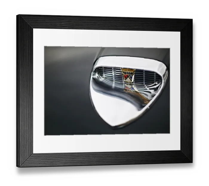 Framed Print : Ford Fairlane 500 Convertible 1958