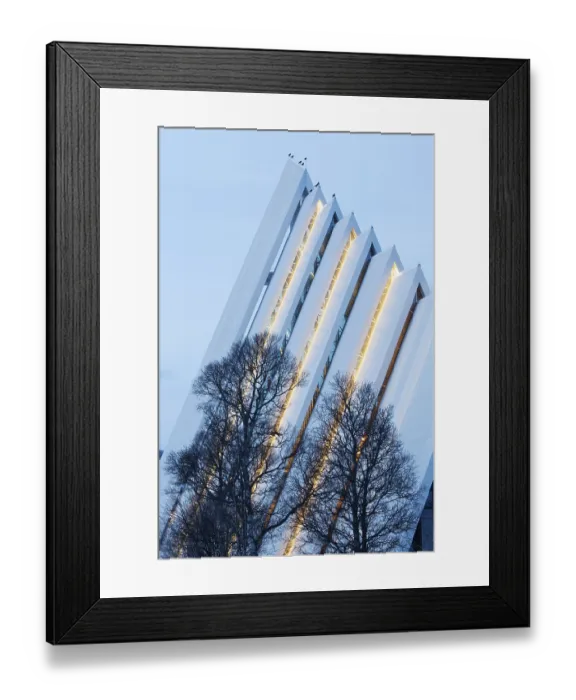 Framed Print : Arctic Cathedral, Tromso, Troms, Norway Framed Print : Arctic Cathedral, Tromso, Troms, Norway