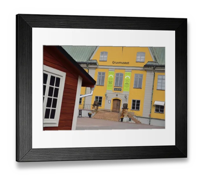 Framed Print : Copper mine, Falun, Dalarna, Sweden2 Framed Print : Copper mine, Falun, Dalarna, Sweden2