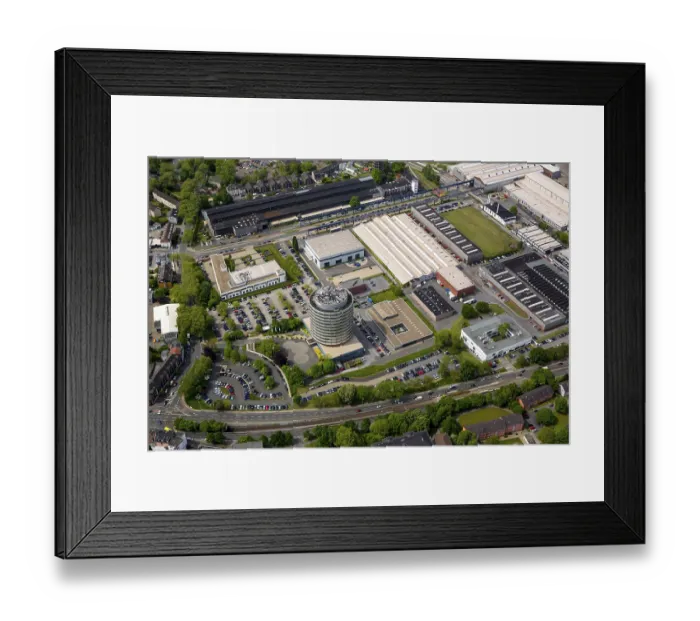 Framed Print : Siemens AG Technology Park Mulheim