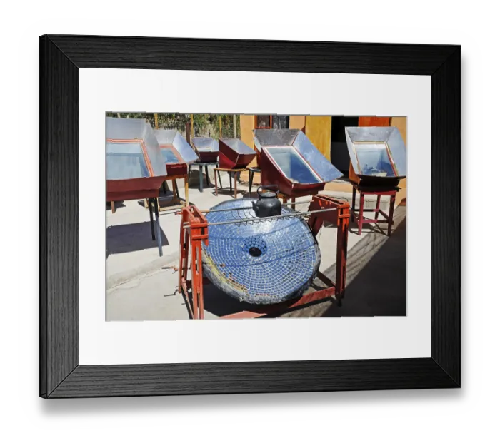 Framed Print : Solar restaurant, Vicuna, Elqui Valley