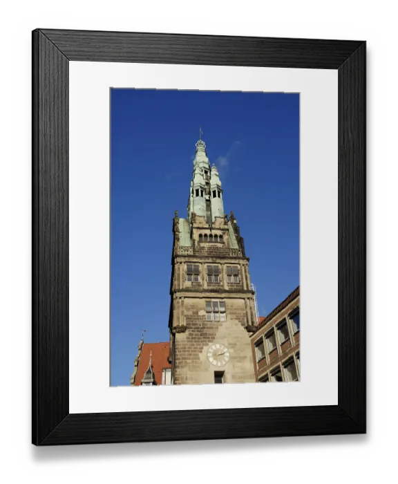 Framed Print : Stadthausturm am Prinzipalmarkt Framed Print : Stadthausturm am Prinzipalmarkt