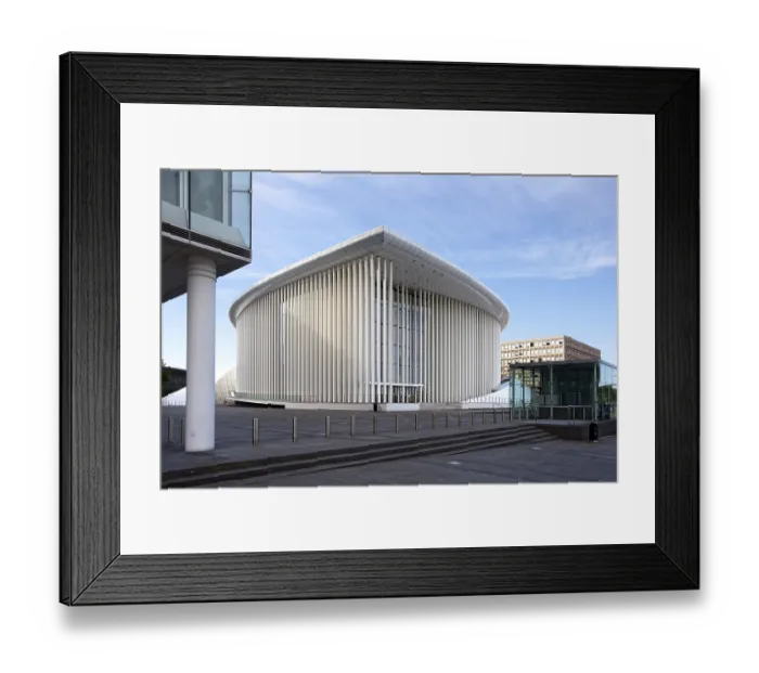 Framed Print : Philharmonie, philharmonic hall
