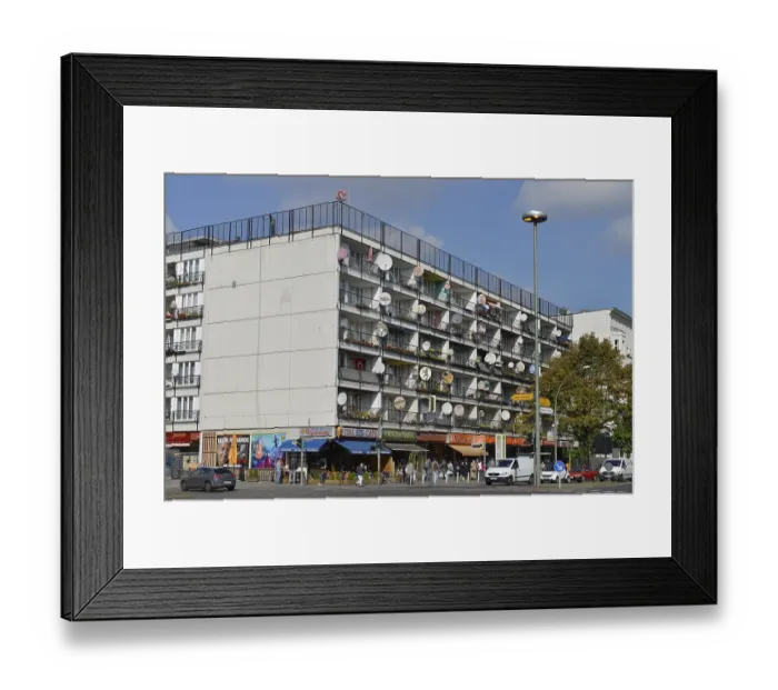 Framed Print : Pallasseum, Pallasstrasse, Schoneberg