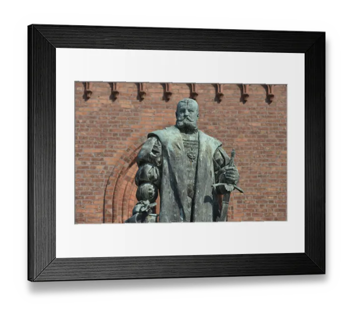 Framed Print : Monument, Joachim II of Brandenburg