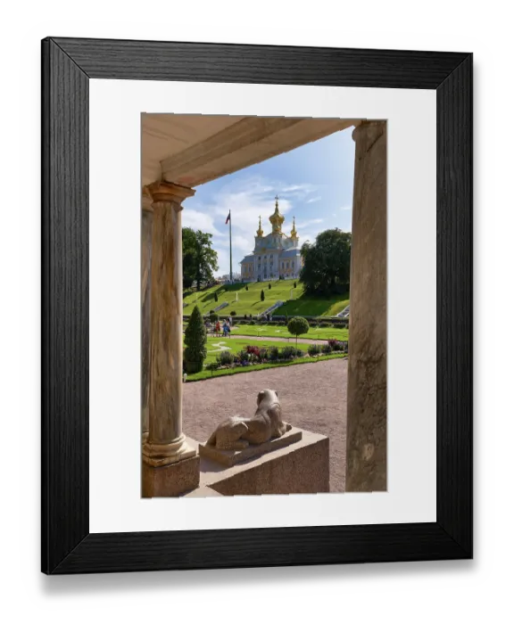 Framed Print : St. Petersburg Russia. Peterhof Palace Framed Print : St. Petersburg Russia. Peterhof Palace