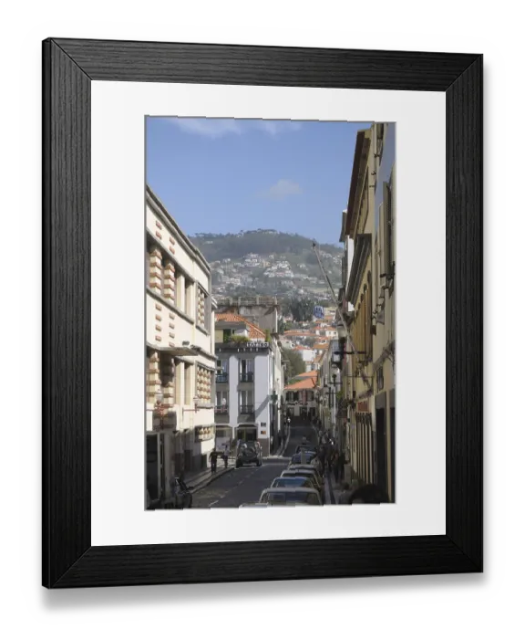 Framed Print : Historic centre, Funchal, Madeira Framed Print : Historic centre, Funchal, Madeira