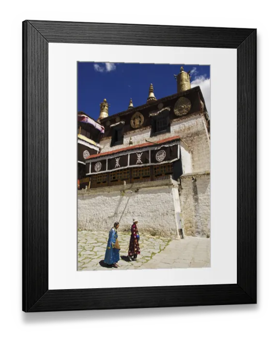 Framed Print : Drepung monastery near Lhasa, Tibet, Asia Framed Print : Drepung monastery near Lhasa, Tibet, Asia